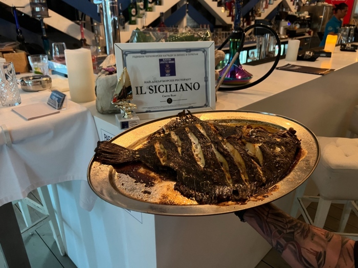 Ресторант Il Siciliano е финалист за Черноморските Оскари 2022